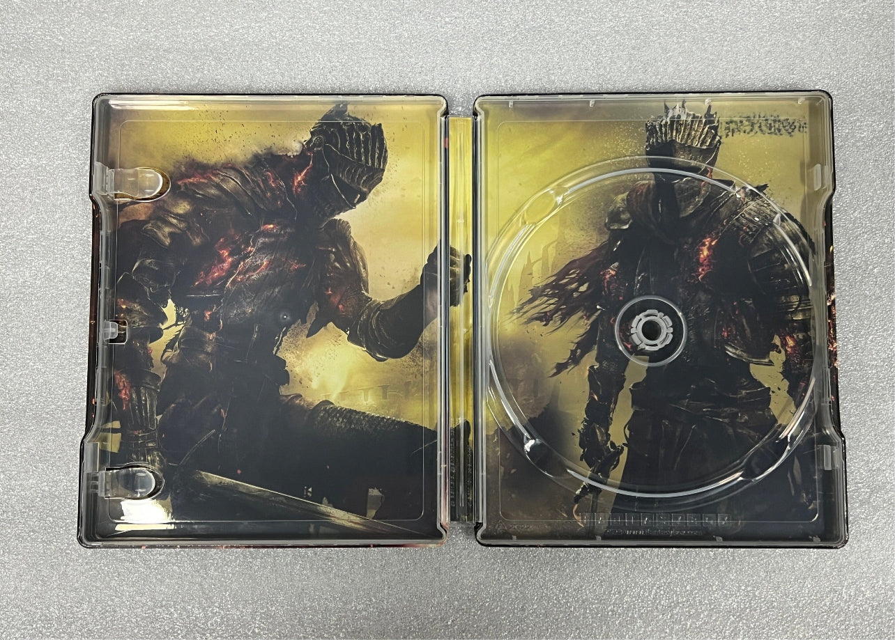 Dark Souls III Custom made Steelbook Case only for (Sony PlayStation 5, Sony PlayStation 4, Xbox) New