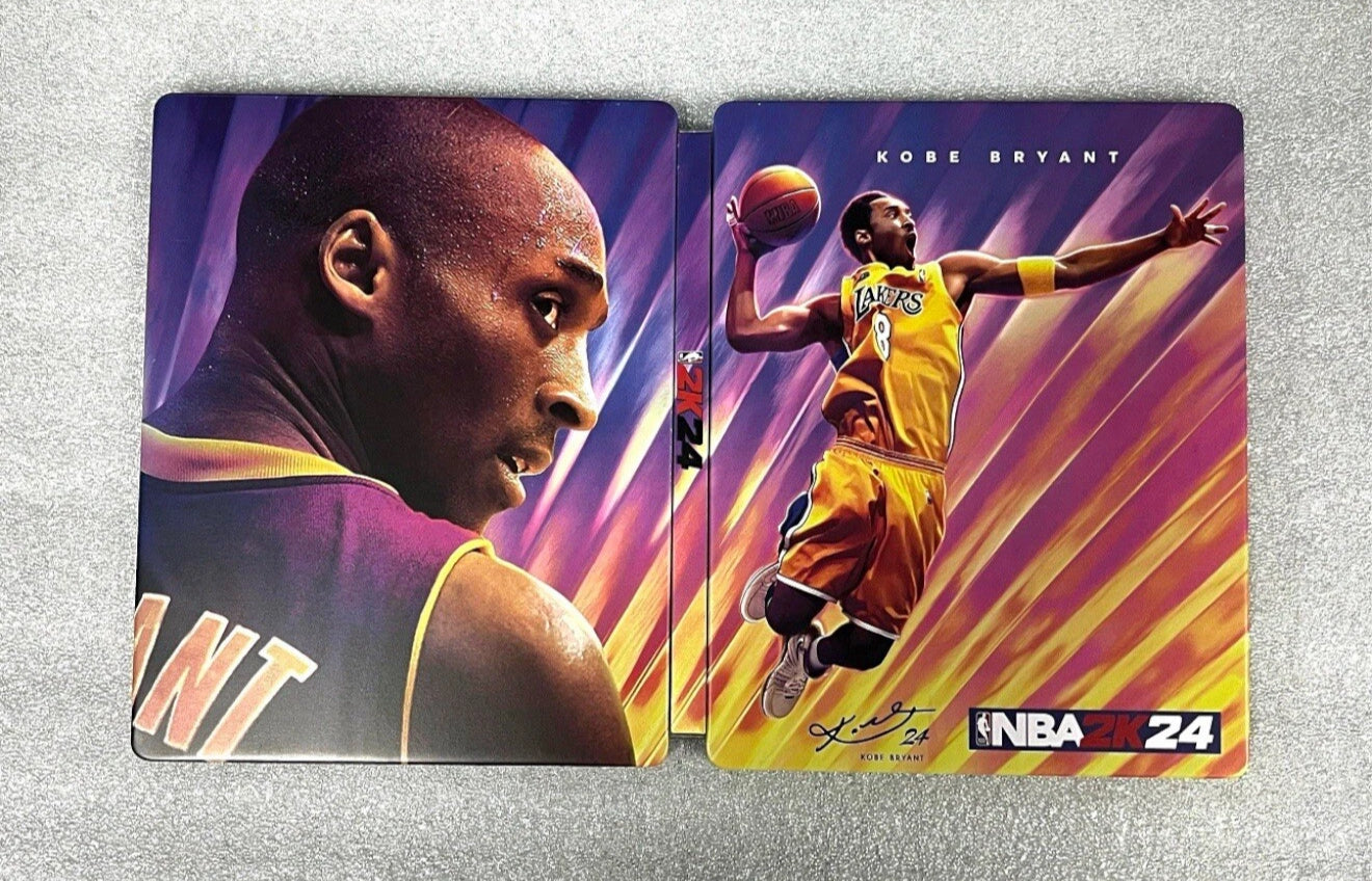 NBA 2K24 Custom made G2 Steelbook Case For PS4/PS5/Xbox (No Game) New ...