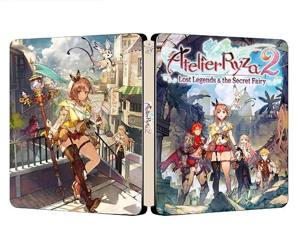 Atelier Ryza 2 Lost Legends & The Secret Fairy Custom Made Steelbook Case For (Sony PlayStation 5, Sony PlayStation 4, Xbox) New