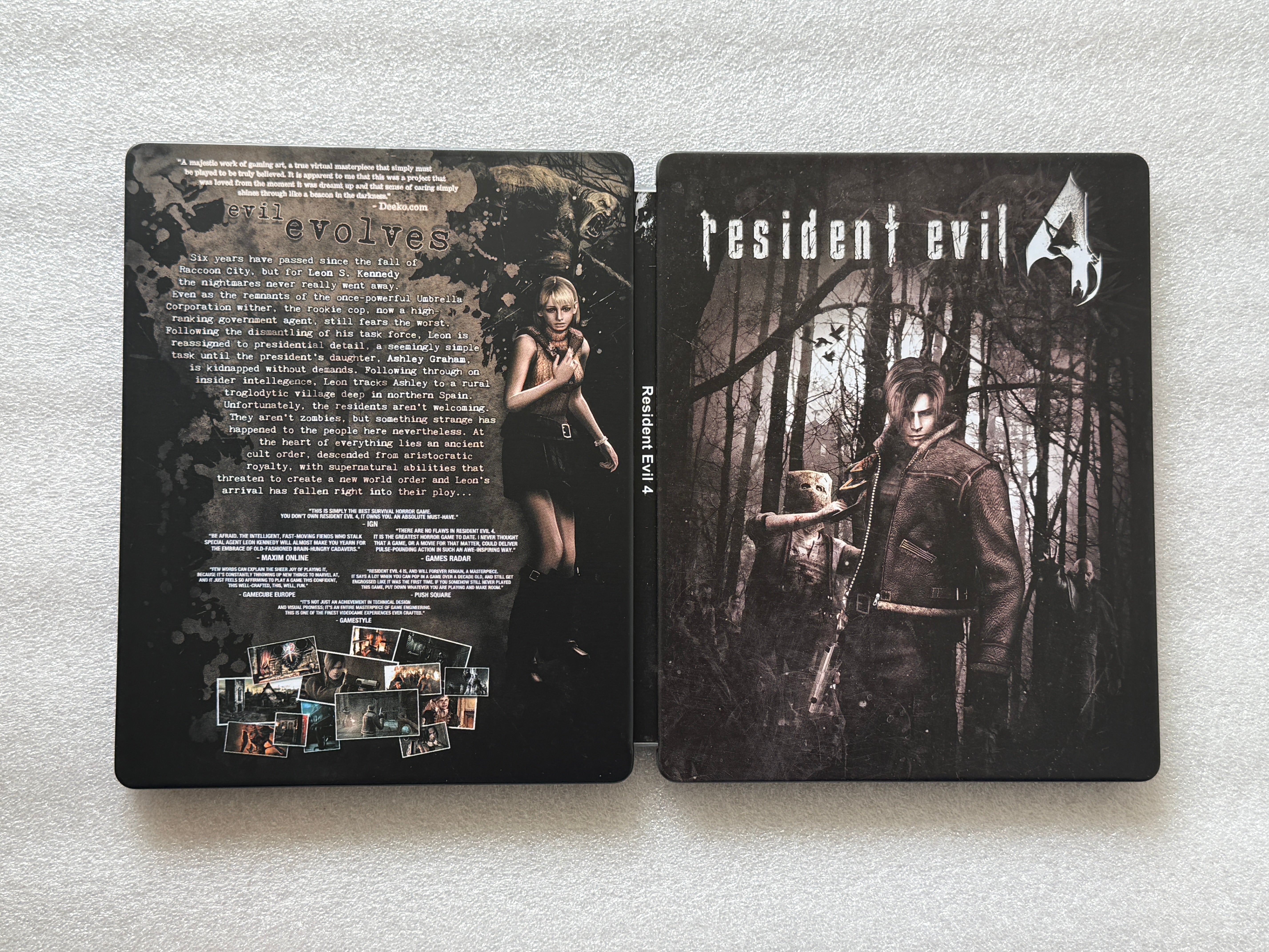 Resident Evil 4 SteelUp Replacement Case