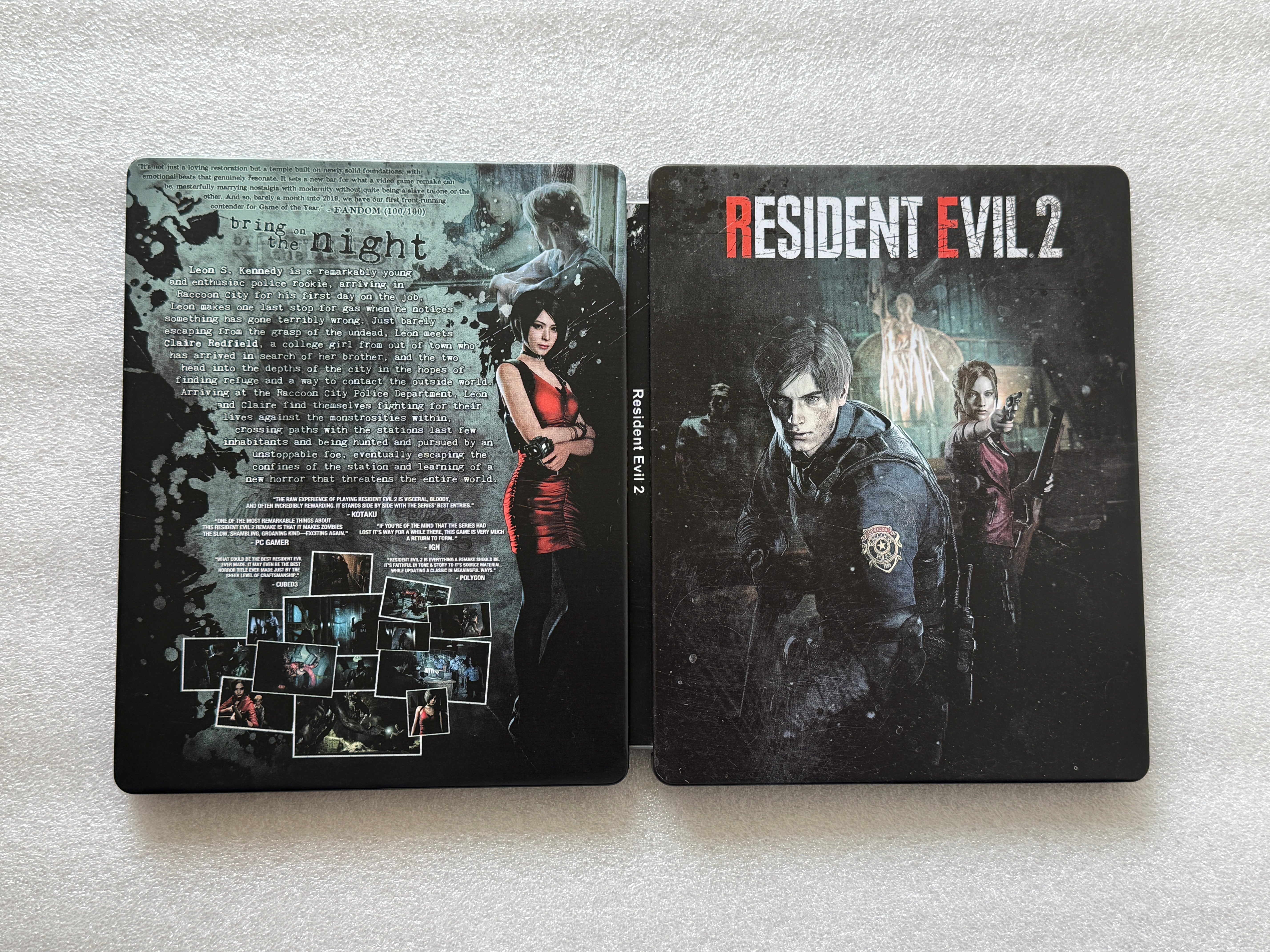 Resident Evil 2 V2 SteelUp Replacement Case
