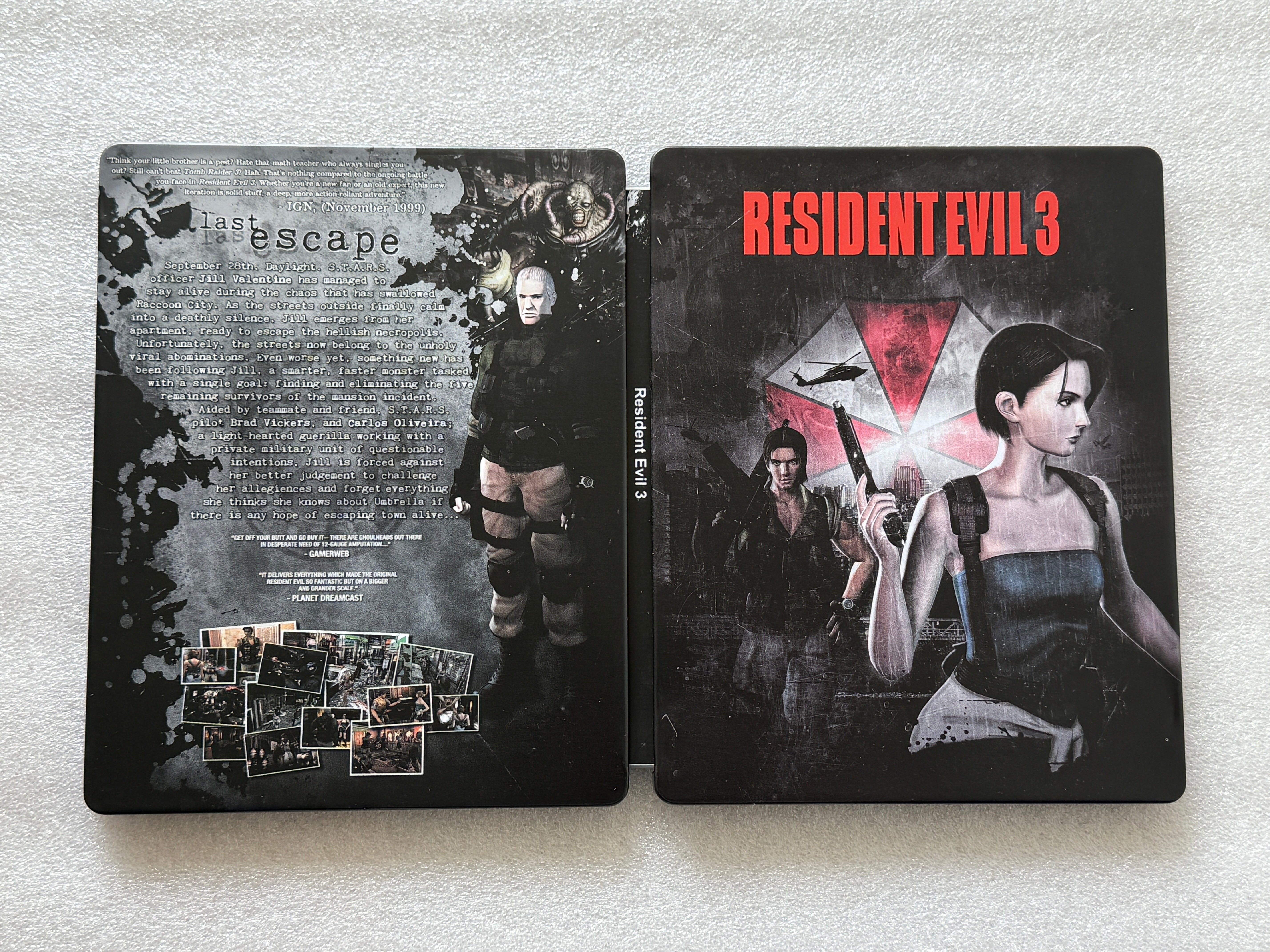 Resident Evil 3 V2 SteelUp Replacement Case