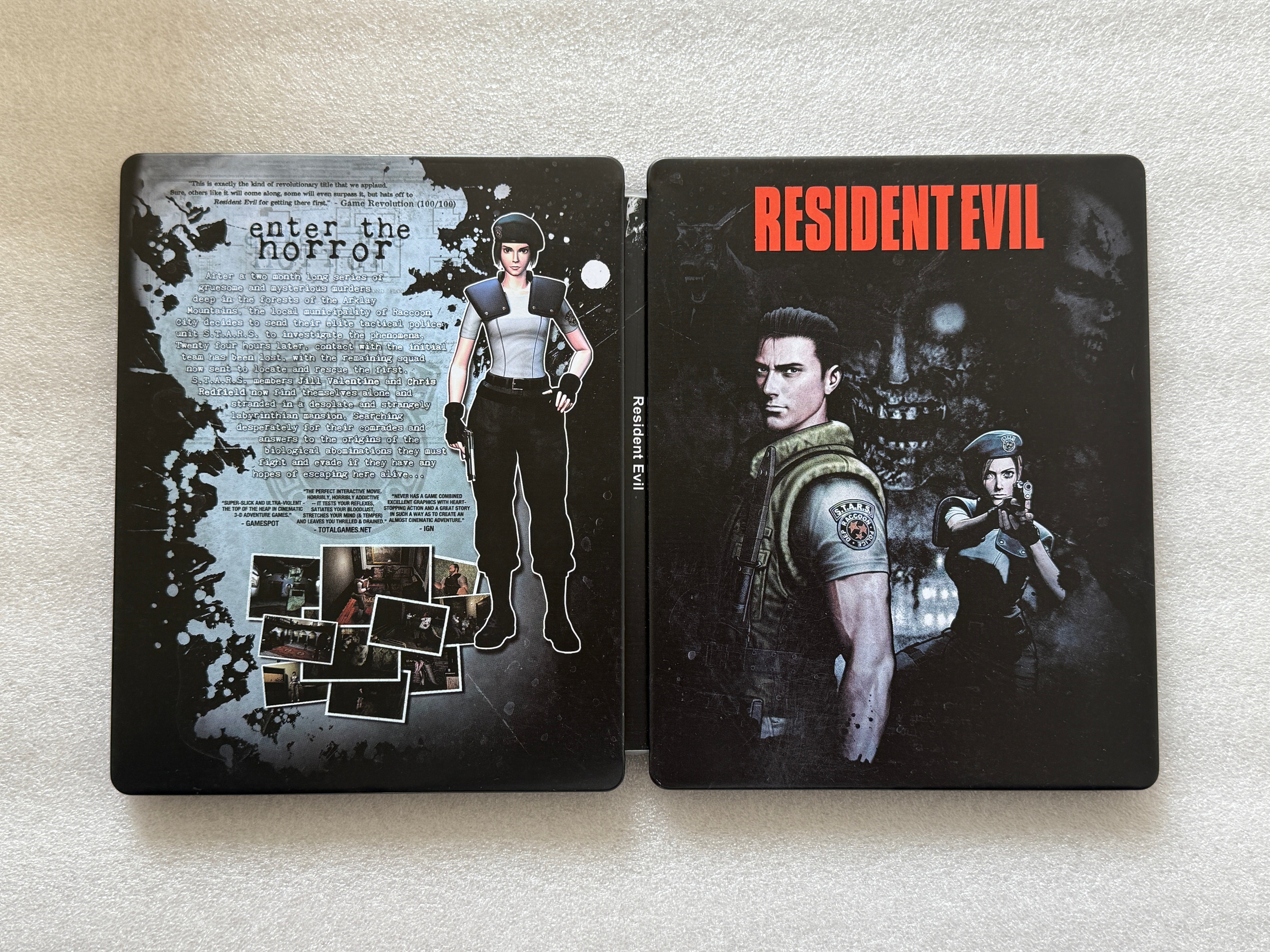 Resident Evil SteelUp Replacement Case