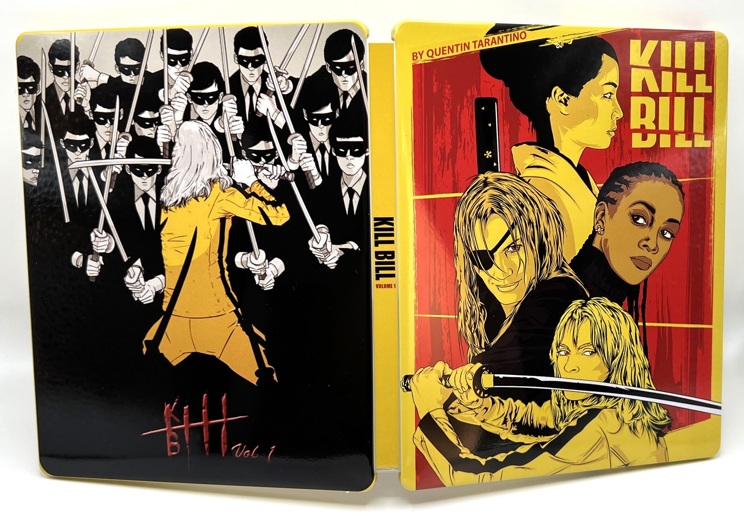 Kill Bill Vol.1 Custom Made Steelbook Case only for (Movie) New