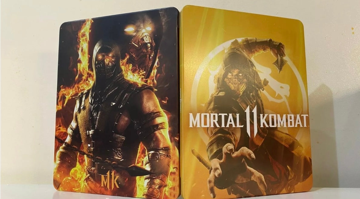 Mortal Kombat 11 Custom made Steelbook/MetalPak Case only for (Sony PlayStation 5, Sony PlayStation 4, Xbox) New