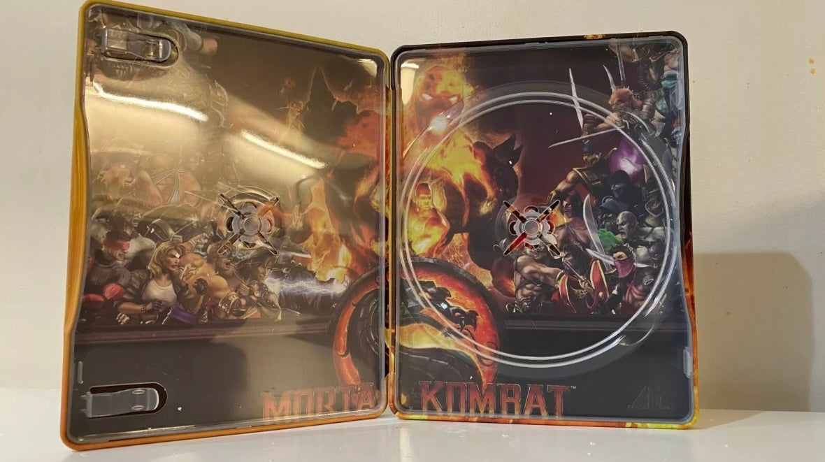 Mortal Kombat 11 Custom made Steelbook/MetalPak Case only for (Sony PlayStation 5, Sony PlayStation 4, Xbox) New