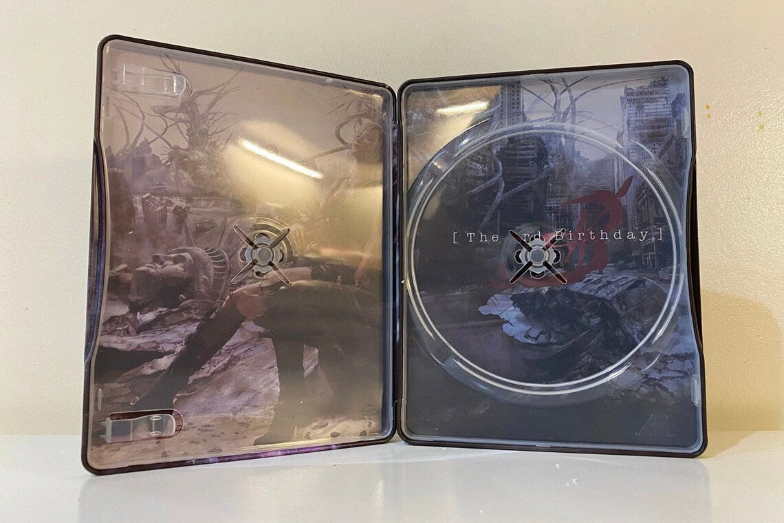 The 3rd Birthday Custom made Steelbook/MetalPak Case only for (Sony PlayStation 5, Sony PlayStation 4, Xbox) New