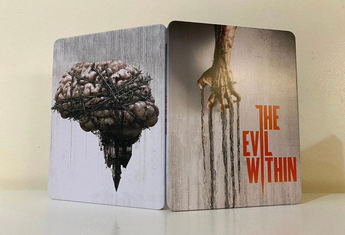 The Evil Within Custom made Steelbook/MetalPak Case only for (Sony PlayStation 5, Sony PlayStation 4, Xbox) New